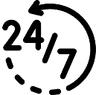 24/7 Service Icon